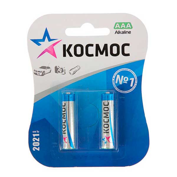 Батарейка КОСМОС LR03 ААА, 2