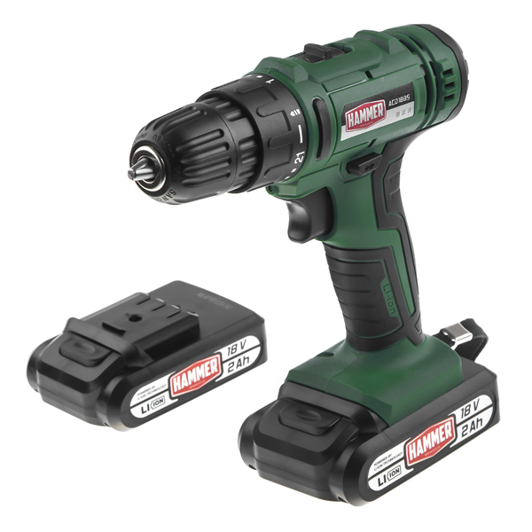 Дрель аккумуляторная HAMMER ACD18BS- nav