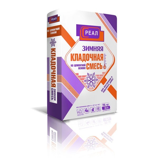 Кладочная смесь Реал 25 кг