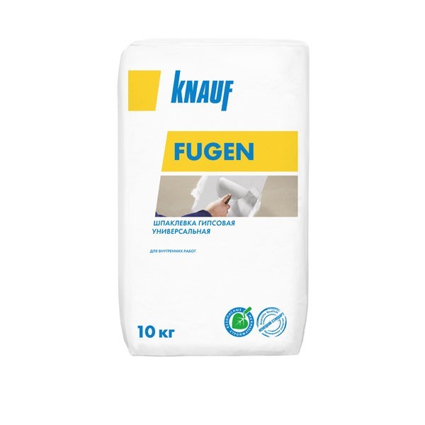 Шпатлевка гипсовая КНАУФ-Fugen 10 кг