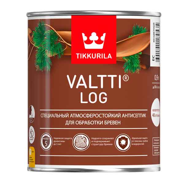 Антисептик Тиккурила Valtti Log основа