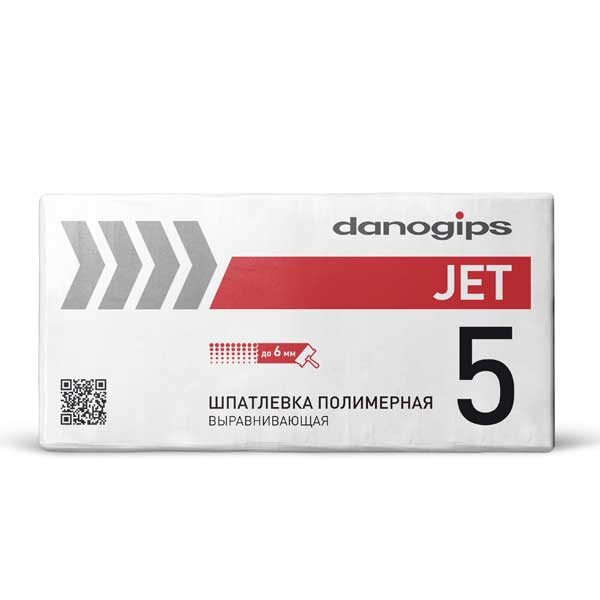Шпатлевка Danogips Jet 5 полимерная